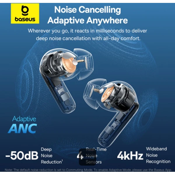 Baseus Bass BP1 Pro bluetooth slúchadlá čierna - Slúchadlá - Obrázok GLBQ000K01