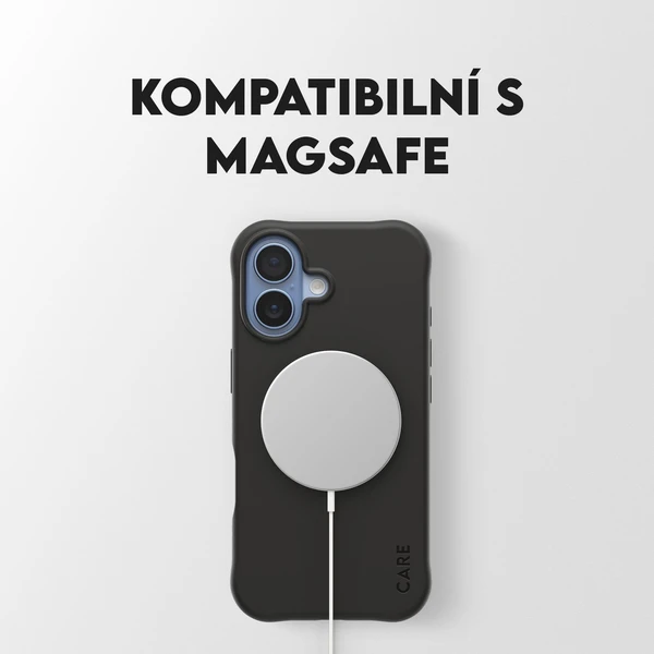 PanzerGlass® CARE Samba kryt s MagSafe Apple iPhone 17 Black - Puzdra - Obrázok GLDH000K01