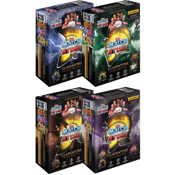 Futbalové karty Topps UCC Match Attax 2025/26 Mega Tin - Futbalové karty - Hlavný obrázok