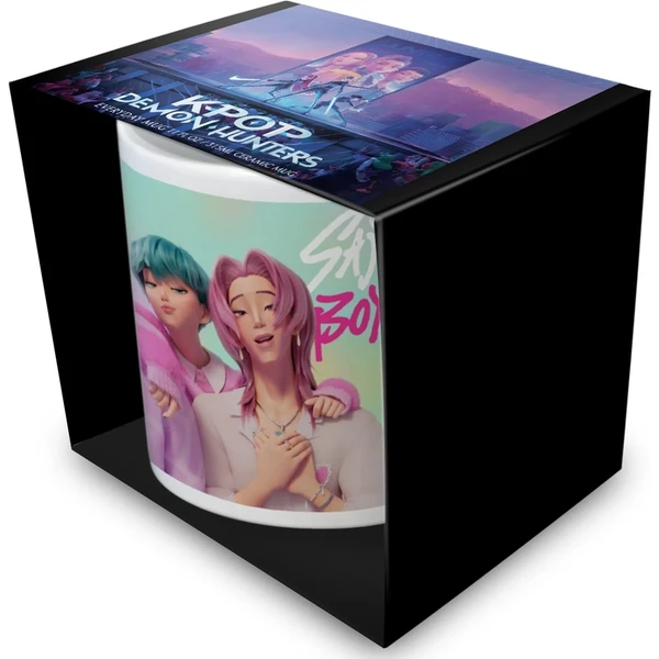 Hrnček Pyramid International - K-Pop Demon Hunters - Saja Boys 315 ml - Hrnčeky - Obrázok GM5K000K01