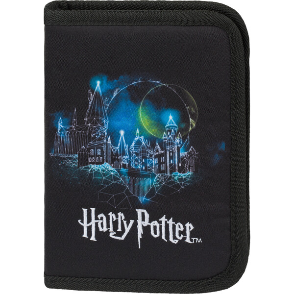 Školský peračník BAAGL jednoposchodový Harry Potter Bradavice Lumos
