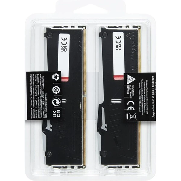 Kingston FURY Beast DDR5 32GB 6000MHz CL30 2x16GB RGB Čierna - Operačné pamäte - Obrázok GN40000J01