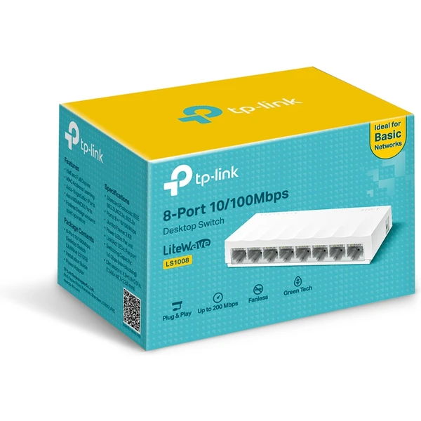 TP-Link LS1008 switch - Switche - Obrázok GNI0000601