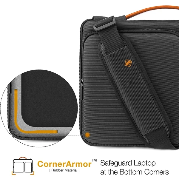 tomtoc Messenger 16" MacBook Pro 2019 čierna - Tašky - Obrázok GNKK200401