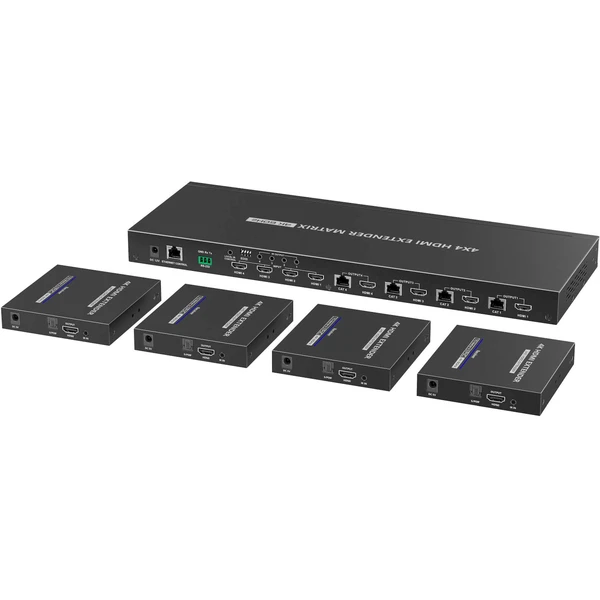 PremiumCord HDMI2.0 Matrix Extender Switch 4:4 - Ostatné - Hlavný obrázok