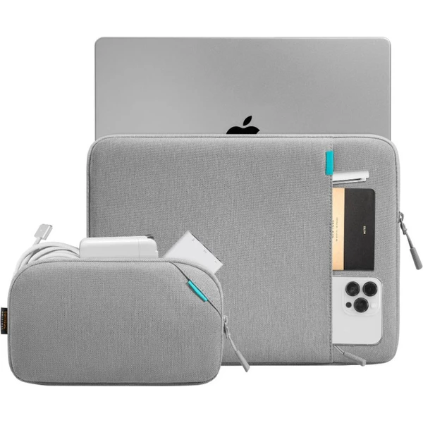 tomtoc Sleeve Kit 14" MacBook Pro tmavo šedá - Tašky - Obrázok GO9H000K01
