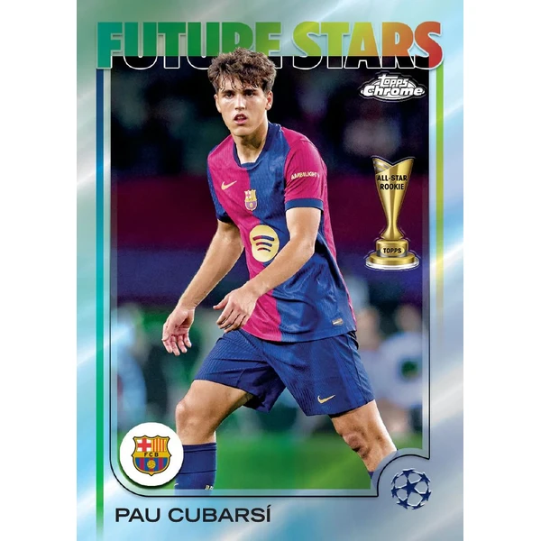 Futbalové karty Topps 2024-25 Chrome UEFA Club Competitions - Hanger Box - Futbalové karty - Obrázok GQ1H000L01