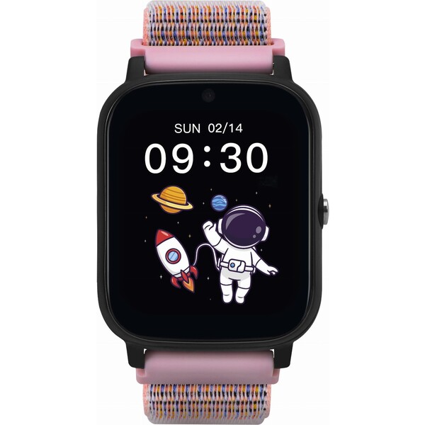 E-shop Garett múdre hodinky Kids Tech 4G ružová