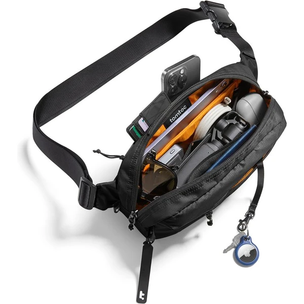 tomtoc Aviator T33 taška cez rameno L čierna - Popruhy a crossbody - Obrázok GRCG000K01