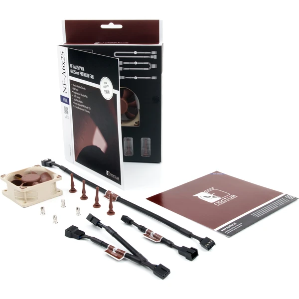 Noctua NF-A6x25 PWM - Ventilátory pre PC - Obrázok GRQR600301