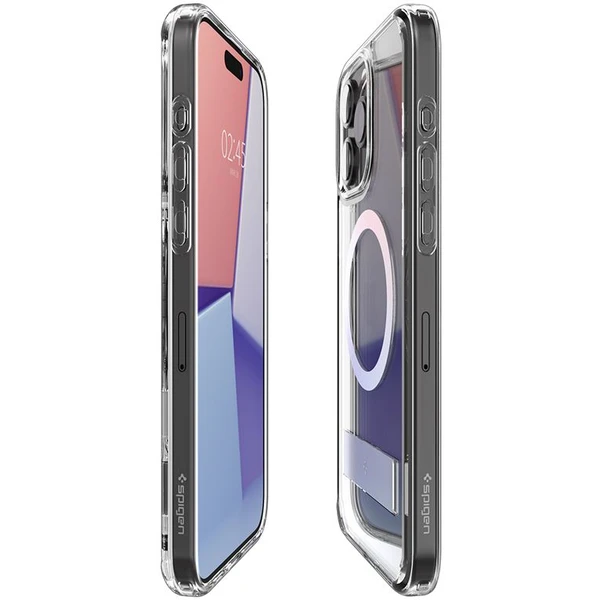 Spigen Ultra Hybrid S MagFit kryt iPhone 15 Pro číry - Puzdra - Obrázok GSW8000601