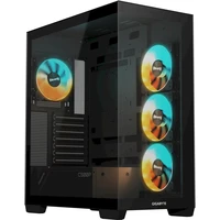 GIGABYTE C500 PANORAMIC STEALTH čierna - Počítačové skrine