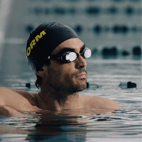 FORM Smart Swim 2 chytré plavecké okuliare čierne/žlté - Okuliare - Obrázok GT6G000K01