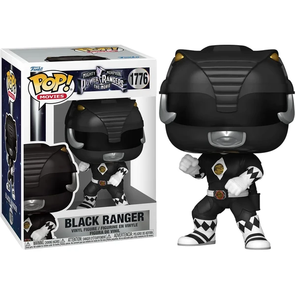 Funko POP! #1776 Movies: Mighty Morphin Power Rangers The Movie - Black Ranger - Funko POP! - Hlavný obrázok