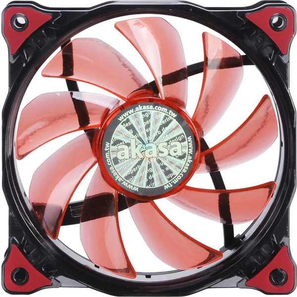 Akasa Vegas, 120mm, červená - Ventilátory pre PC - Hlavný obrázok