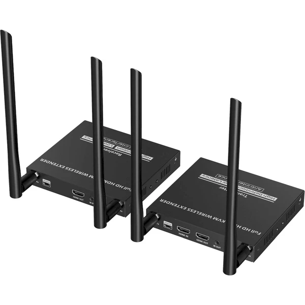 PremiumCord HDMI KVM Wireless Extender FULL HD 1080p na 50m - Ostatné - Obrázok GUNF000K01