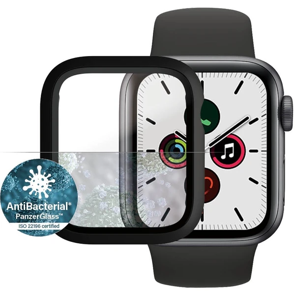 PanzerGlass Full Body Protection Apple Watch 4/5/6/SE 40mm čierny - Puzdra - Hlavný obrázok