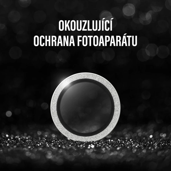 PanzerGlass® Hoops skla Apple iPhone Air trblietavo strieborné - Ochranné fólie a sklo - Obrázok GVEH000K01