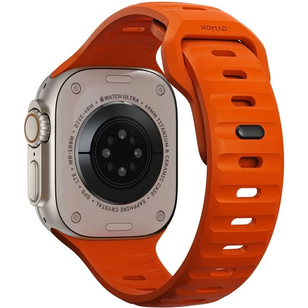 Nomad Sport Strap M/L remienok pre Apple Watch Ultra 49/45/44/42 mm Ultra Orange - Remienky - Obrázok GWJ0000N01