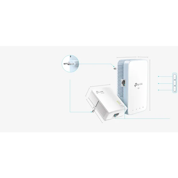 TP-Link TL-WPA7517KIT powerline + WiFi sada - Powerline - Obrázok GWMFF00101
