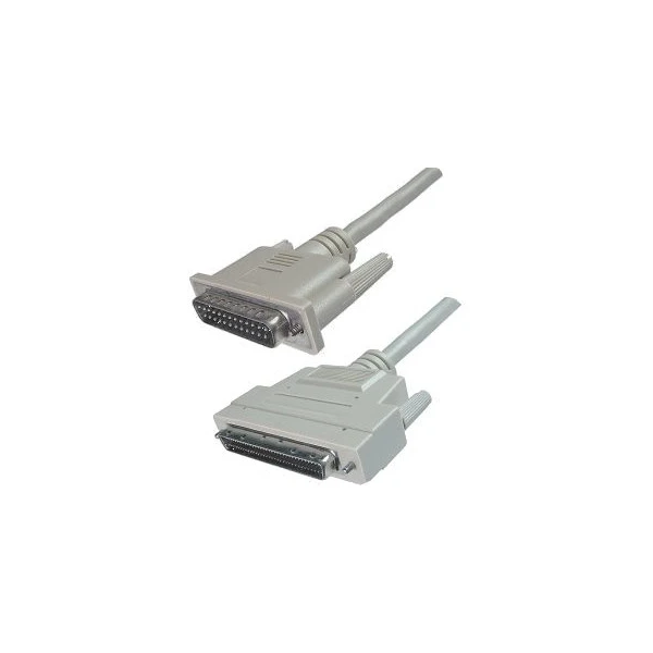 PremiumCord Canon68mini/LPT kábel 2m biely - Káble a redukcie - Hlavný obrázok