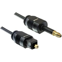 PremiumCord 3,5mm Mini-Toslink/Toslink optický kábel 1m čierny - Káble a redukcie