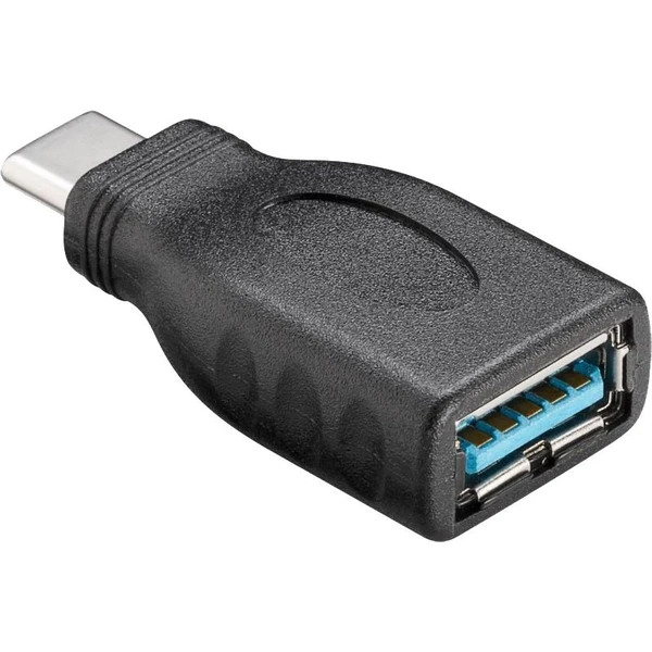 PremiumCord USB-C/USB-A redukcia čierna OTG - Káble a redukcie - Hlavný obrázok