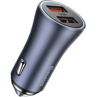 Baseus Golden Contactor Pro 40W USB-C nabíjačka do auta šedá - Nabíjačky