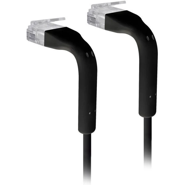 Ubiquiti UniFi RJ45/RJ45 Cat6 patch kábel 0,22m čierny - Káble a redukcie - Obrázok GXVM300401