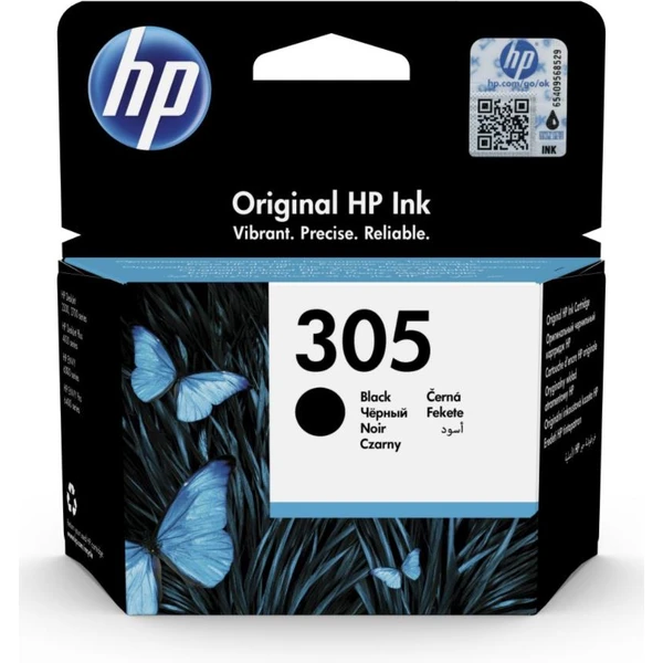 HP 3YM61AE č. 305 Čierna originálna - Cartridge - Hlavný obrázok