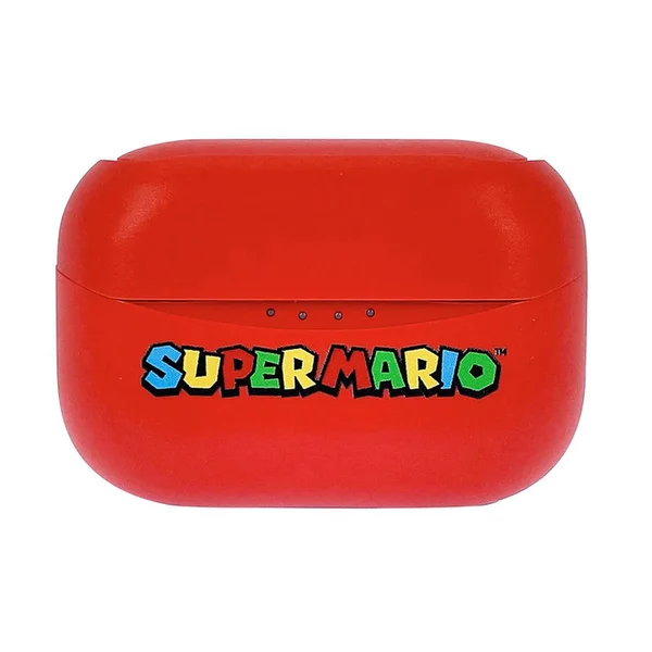 OTL bezdrôtové slúchadlá TWS s motívom Super Mario červená - Slúchadlá - Obrázok GYHB300401
