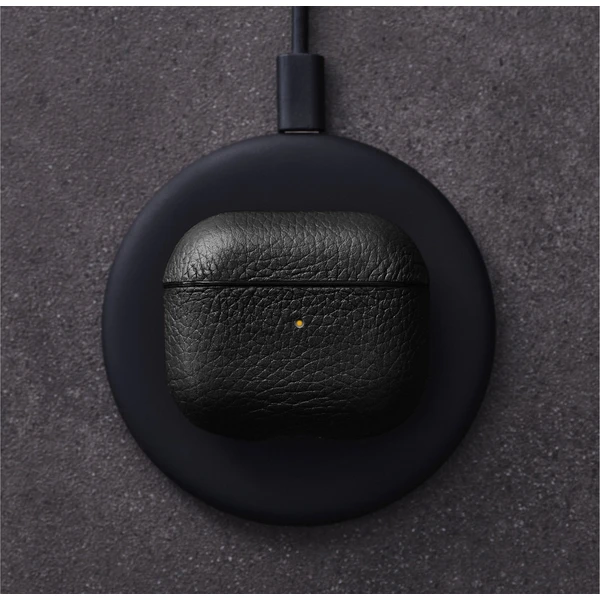Woolnut kožené púzdro pre AirPods 3. generácie čierne - Puzdra - Obrázok GYJR100501