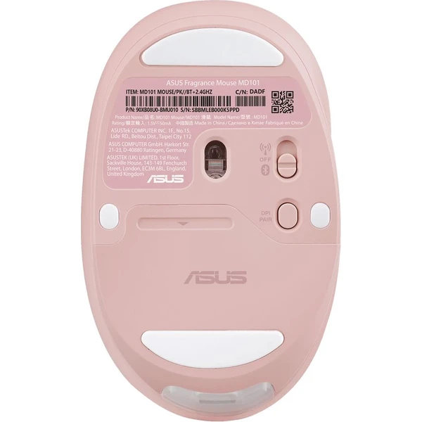 ASUS MD101 myš ružová - Myši - Obrázok GYTI000K01