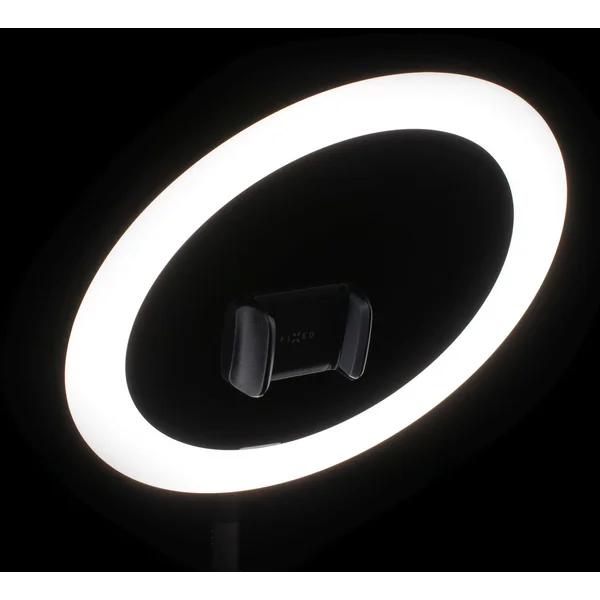 FIXED LEDRing statív s kruhovým LED svietidlom a 1/4" skrutkou čierny - Držiaky - Obrázok GZ7V600301