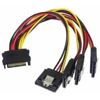 PremiumCord Napájacia rozdvojka k HDD SATA - 4x SATA - Káble a redukcie