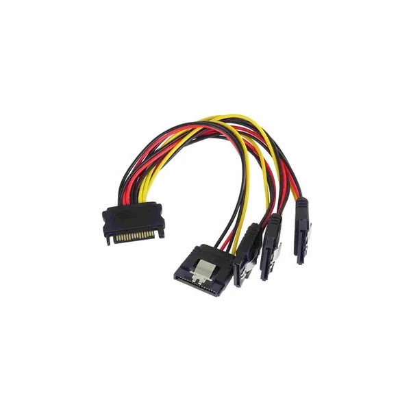 PremiumCord Napájacia rozdvojka k HDD SATA - 4x SATA - Káble a redukcie - Hlavný obrázok