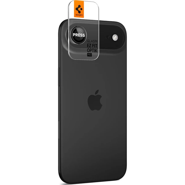 Spigen Glass TR EZ Fit Optik Pro sklá iPhone Air black (2 ks) - Ochranné fólie a sklo - Obrázok GZGH000K01