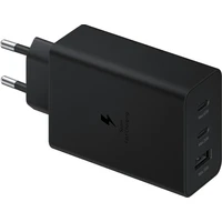Samsung Trio 65W sieťový adaptér čierny (EP-T6530NBEGEU) - Nabíjačky
