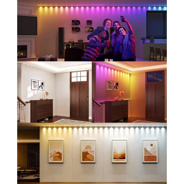 Govee RGBIC LED String Downlights stropné osvetlenie, 5m - Inteligentné osvetlenie - Obrázok H0H4000J01