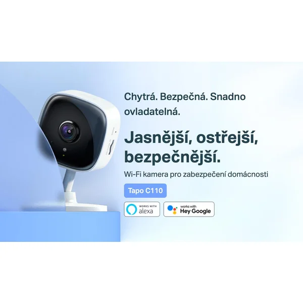 TP-Link Tapo C110 biela - IP kamery - Obrázok H0HW600301