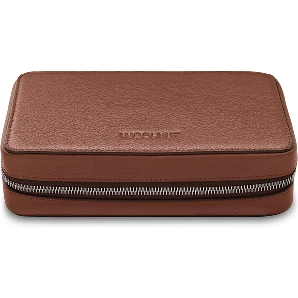Woolnut kožený Tech Organizér hnedý - Organizéry - Obrázok H0Q4000701