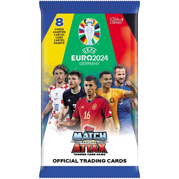 Futbalové karty Topps EURO 2024 Packet