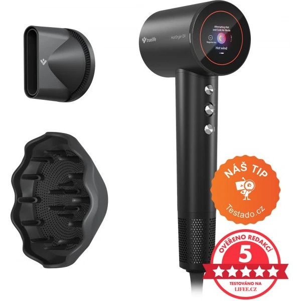 TrueLife HairDryer D9 sušič vlasov čierny - Fény na vlasy - Obrázok H0Y9000O01