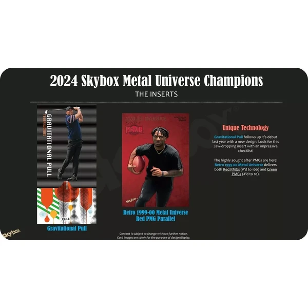 Športové karty 2024 Upper Deck Skybox Metal Universe Champions Hobby Box - Hokejové karty - Obrázok H13D000O01
