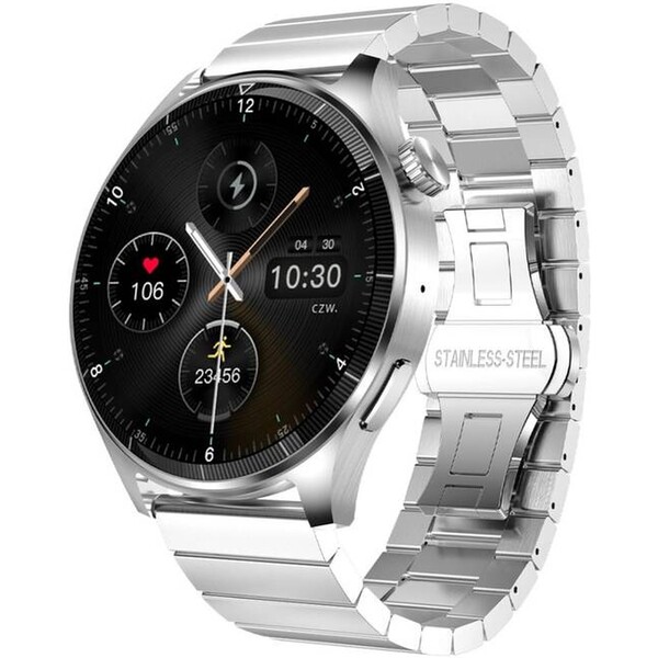 Forever Grand SW-710 šikovné hodinky strieborné