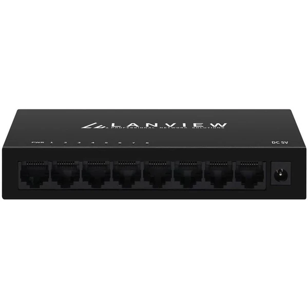 Lanview LVN-DESK-8PORT-1G switch - Switche - Hlavný obrázok