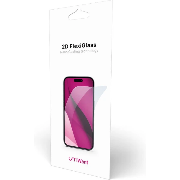 iWant FlexiGlass tvrdené sklo iPhone 15 obálka + šedý aplikátor - Ochranné fólie a sklo - Obrázok H1J5000701