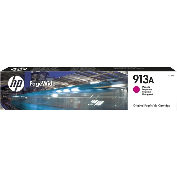 HP F6T78AE č. 913A Purpurová originálna - Cartridge - Hlavný obrázok