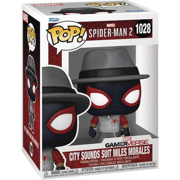 Funko POP! #1028 Games: Spider Man 2 (VG 2023) - City Sounds Miles Morales - Funko POP! - Obrázok H1YB000K01