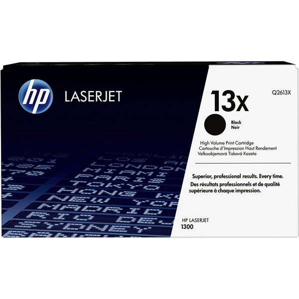 HP Q2613X č. 13X Čierna originálna - Tonery - Hlavný obrázok